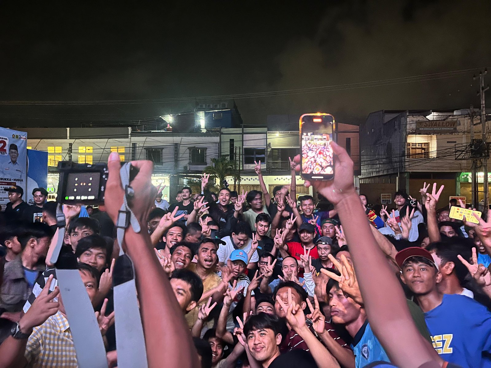 Ratusan Warga Hadiri Nobar Timnas di Rumah Juang ASR-Hugua, Indonesia Tekuk Arab Saudi 2-0